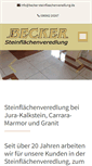 Mobile Screenshot of becker-steinflaechenveredlung.de